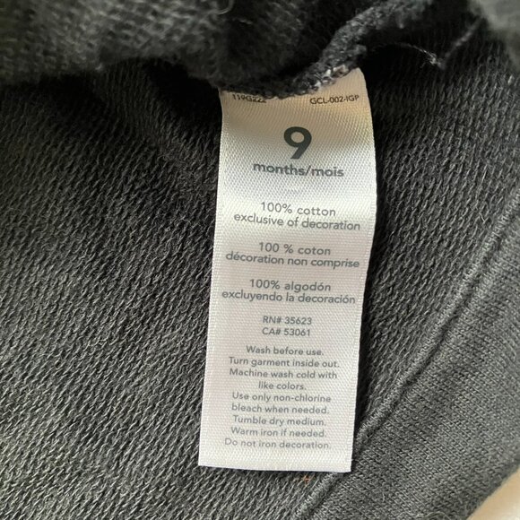 Carter’s Black Cat Jumper Dress 9M | 100% Cotton | Halloween GUC - Picture 4 of 16